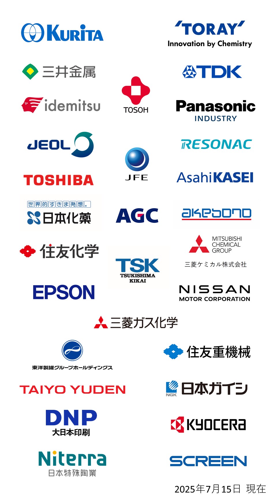 会員企業一覧